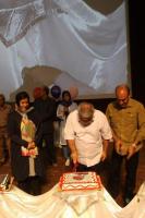 مراسم برش کیک هنر  سنگ های قیمتی و نیمه قیمتی به مناسبت روز جهانی صنایع دستی 